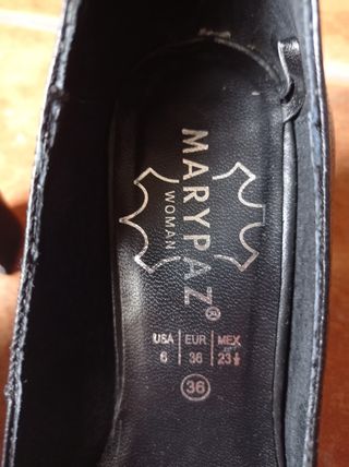 Zapatos tacón todo piel