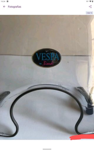 Parabrisas transparente Vespa by Biondi