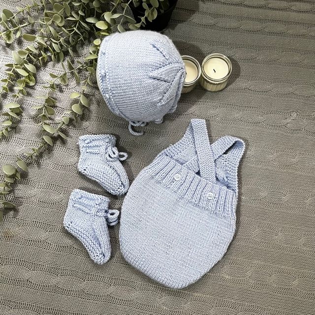 conjunto de bebe celeste bodoques