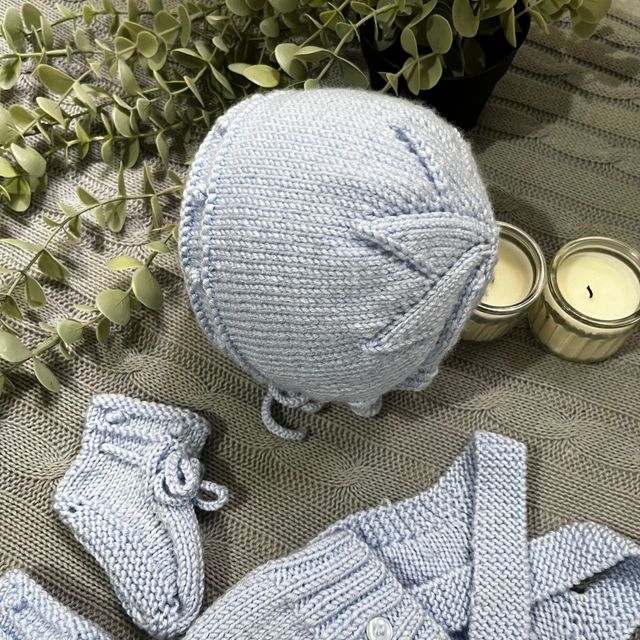 conjunto de bebe celeste bodoques