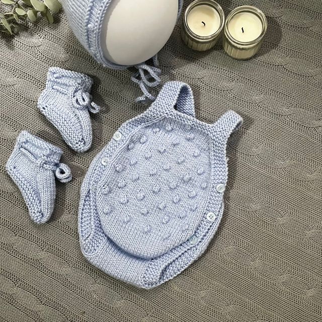 conjunto de bebe celeste bodoques