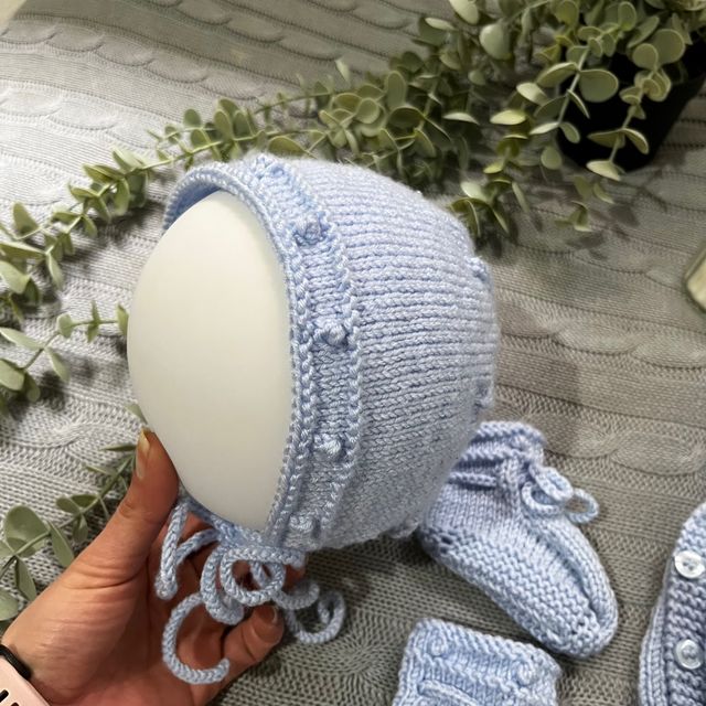 conjunto de bebe celeste bodoques