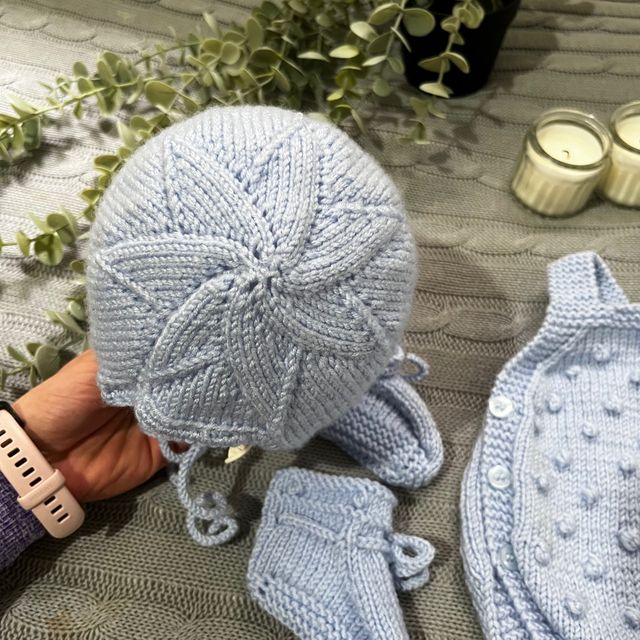 conjunto de bebe celeste bodoques