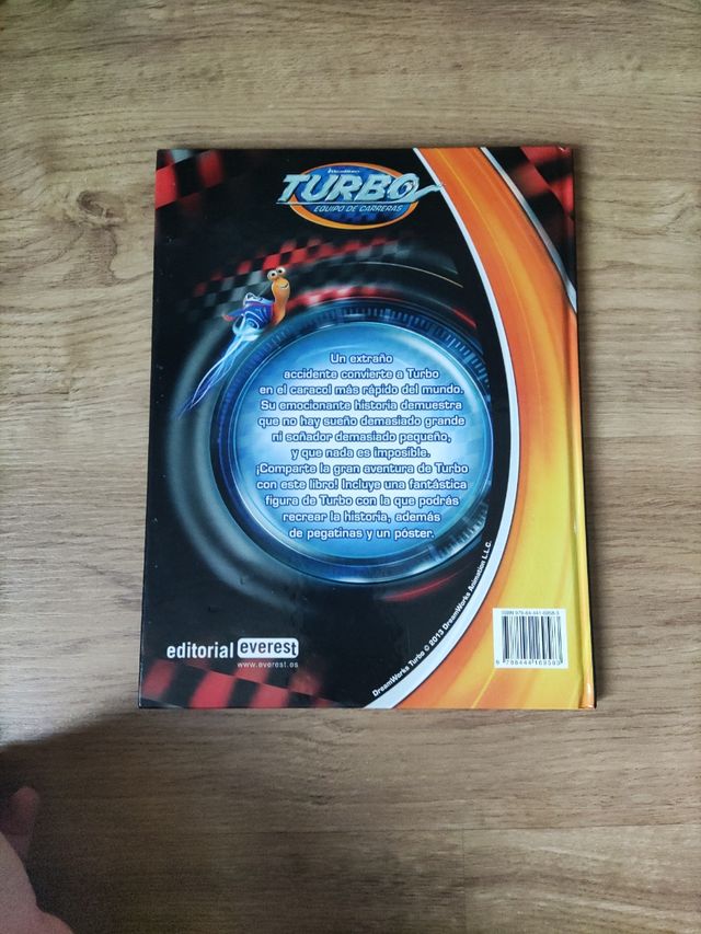 Libro: La gran aventura de Turbo