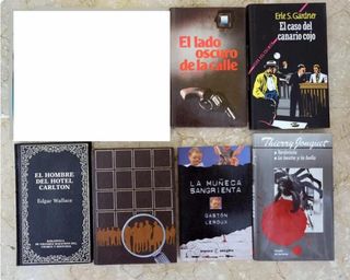 NOVELA POLICIACA - NEGRA - 12€ LOS 6