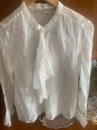  Blusa viscosa y algodon de sfera
