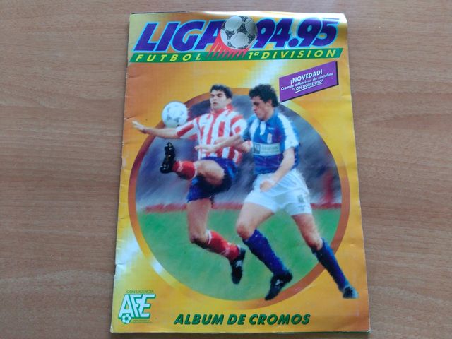 Álbum de cromos La Liga de fútbol 94-95