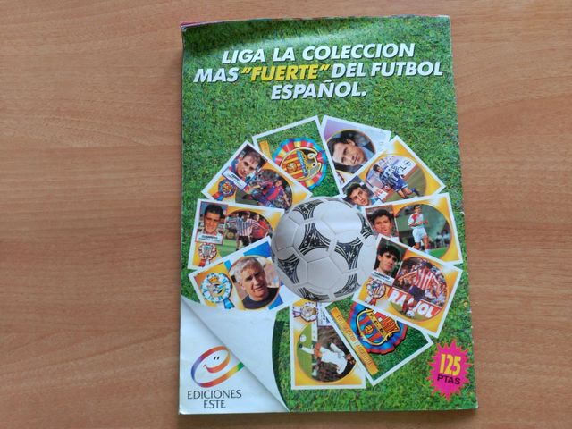 Álbum de cromos La Liga de fútbol 94-95