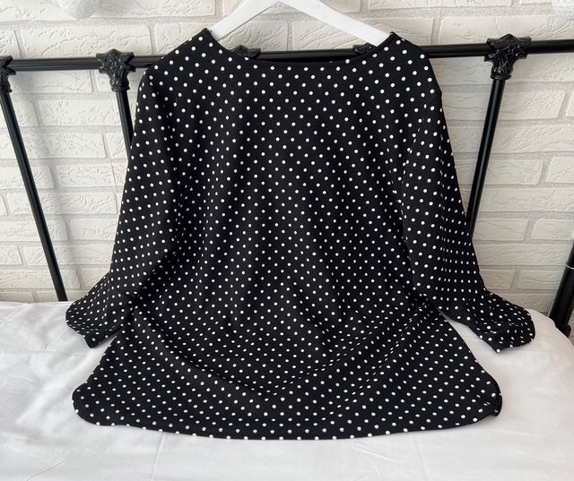 Blusa lunares Croft & Barrow - Talla XXL - Nueva