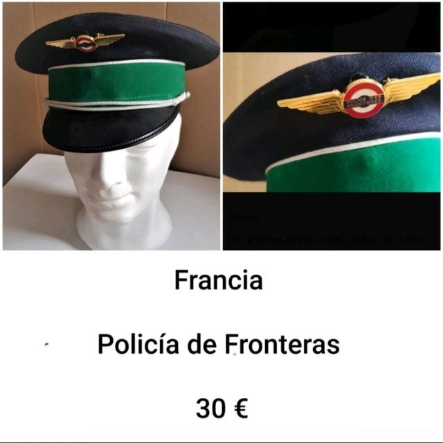 Gorras Policía varios países