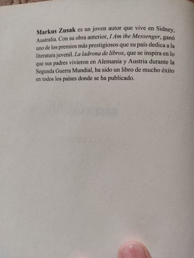 La ladrona de libros