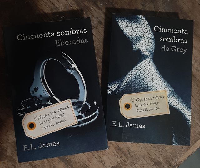 Cincuenta sombras de Grey.