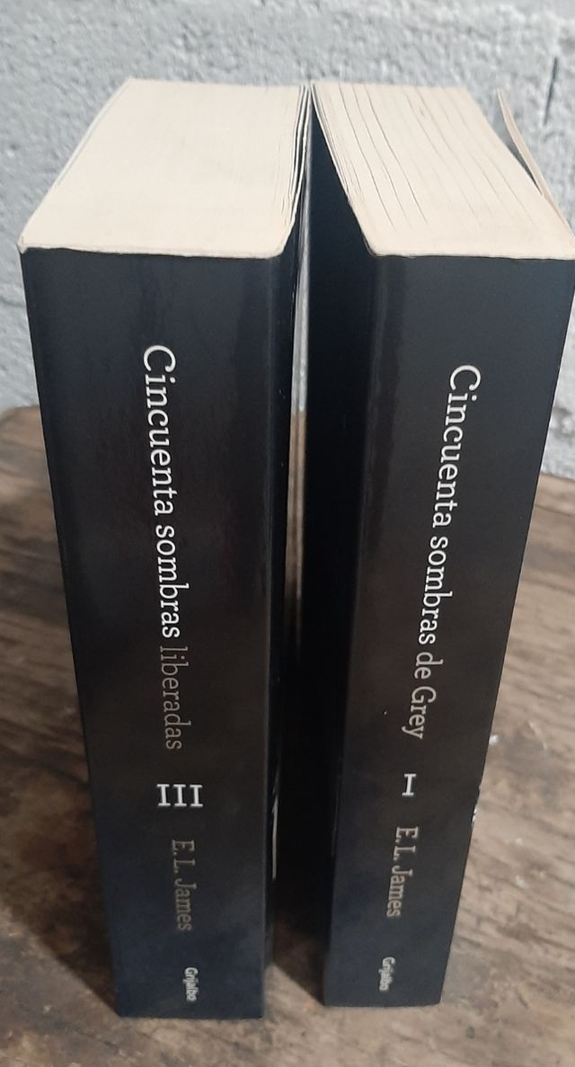 Cincuenta sombras de Grey.