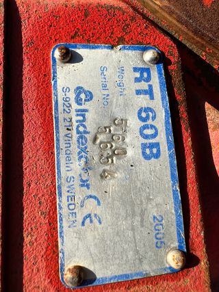 Rototill Indexator RT60B