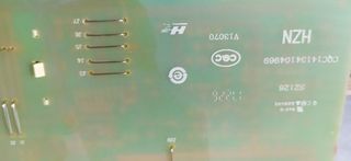 Display panel lavadora Haier