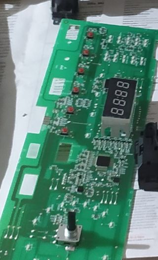 Display panel lavadora Haier