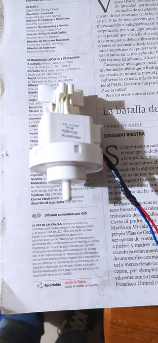 Presostato lavadora