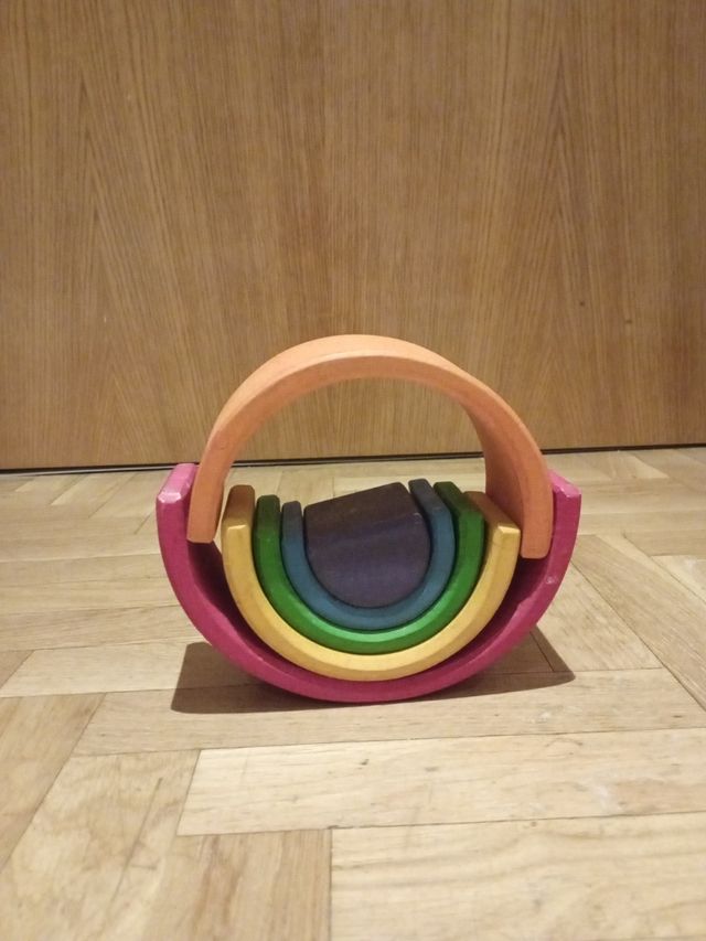 Arcoiris Montessori. Madera. Juguetes