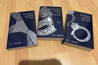 Libro Cincuenta Sombras de Grey E.L James Trilogia