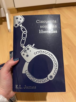 Libro Cincuenta Sombras de Grey E.L James Trilogia