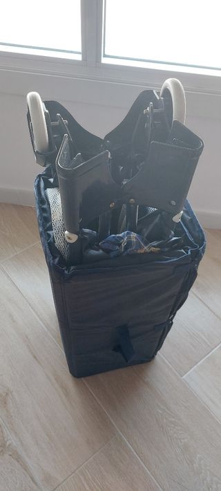 Cuna de viaje plegable