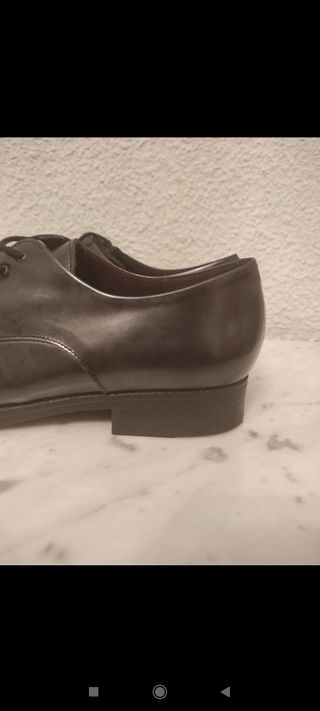 Zapatos Pitillos con cordones, talla 38