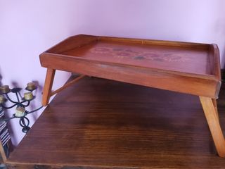 bandeja plegable para cama, desayuno etc.