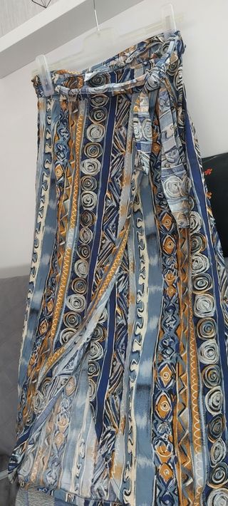 Faldas largas estampadas vintage