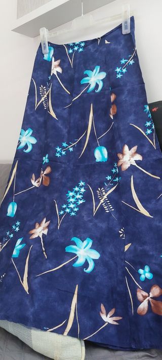 Faldas largas estampadas vintage