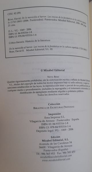 De la maravilla al horror