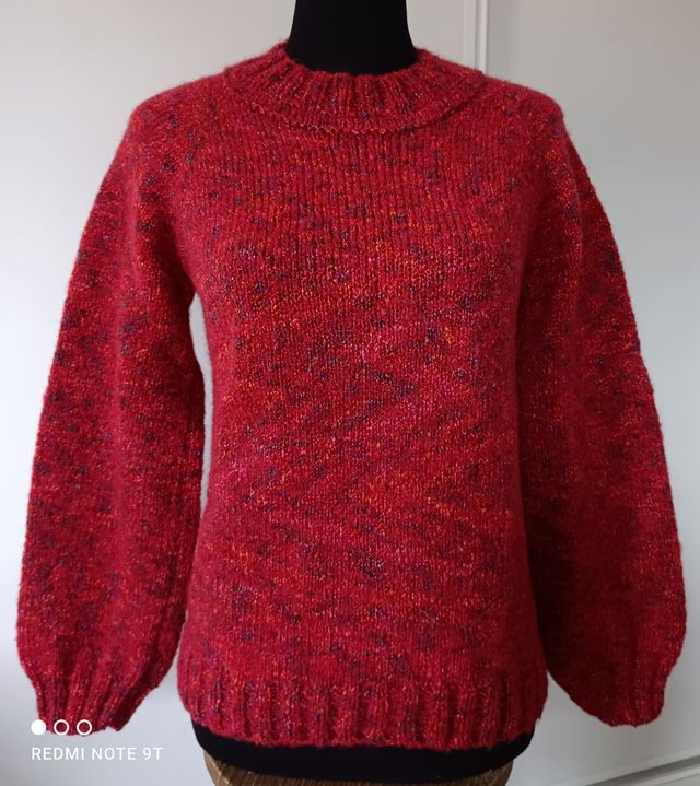 Jersey de lana handmade