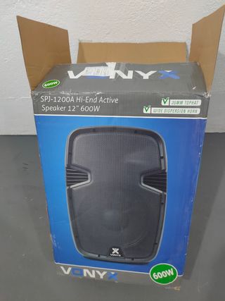 Vonyx  SPJ-1200A Bafle activo 12" 600W, 4 unidades