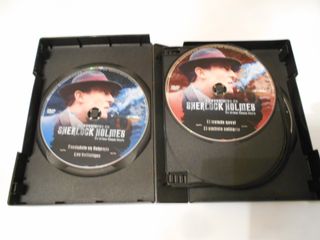 pack 12 dvds, colección Sherlock Holmes (13e. 5l.)