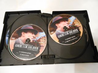 pack 12 dvds, colección Sherlock Holmes (13e. 5l.)
