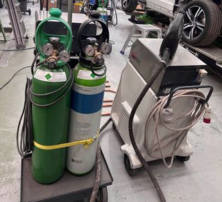 Máquina soldar y por puntos