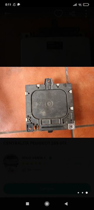 CENTRALITA BOSCH PEUGEOT 205 1.9 GTI