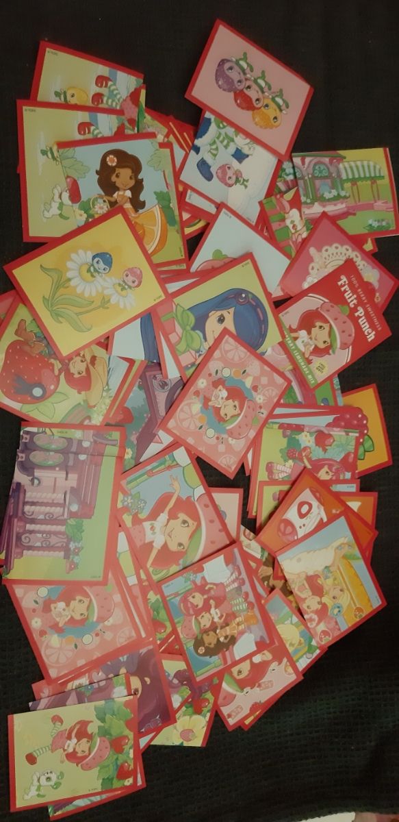 Lote cromos Tarta de fresa my sticker diary  panin