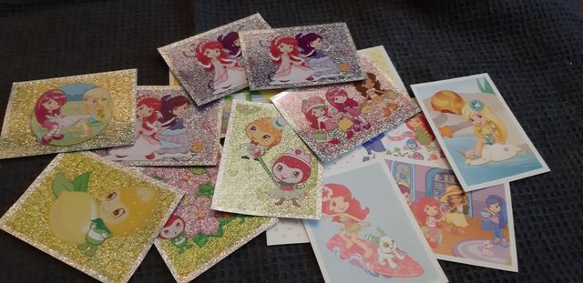 Cromos Tarta de fresa 