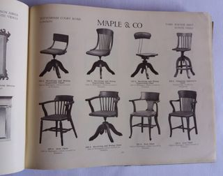 Maple And Co. Catálogo publicitario.