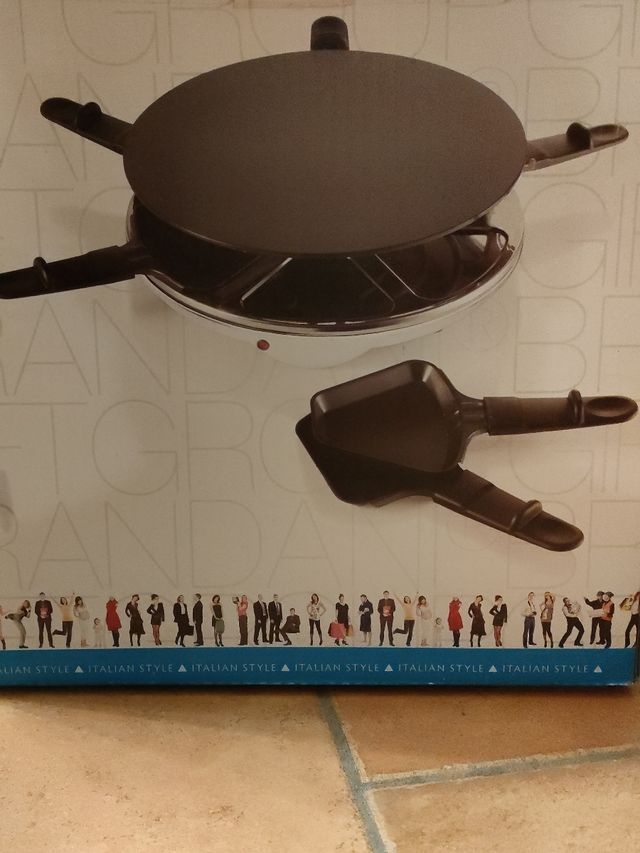 Raclette elettrica per fondute Brandani