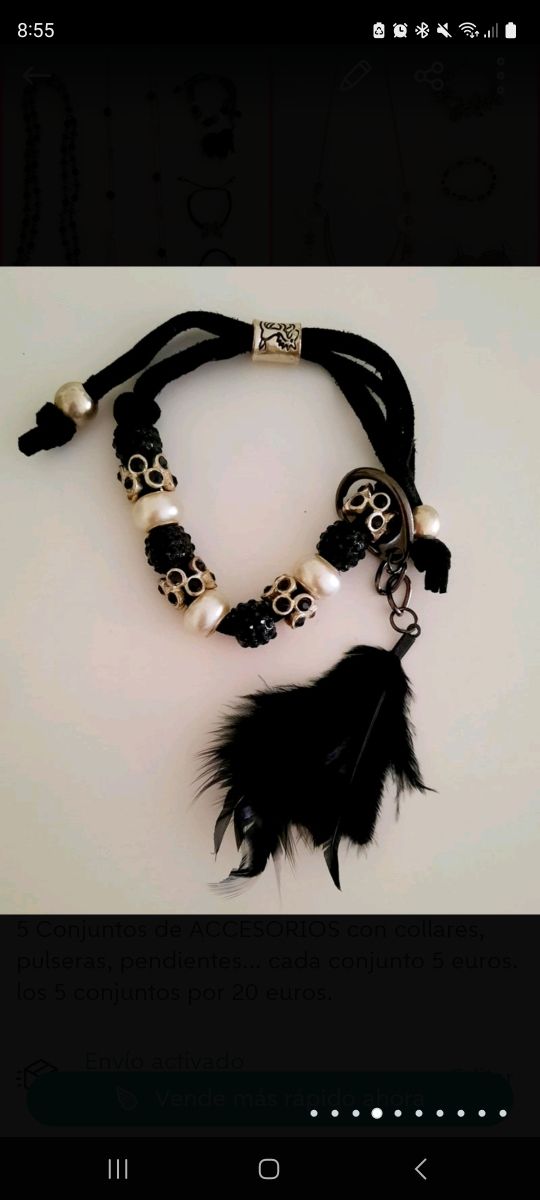 5 CONJUNTOS DE BISUTERIA