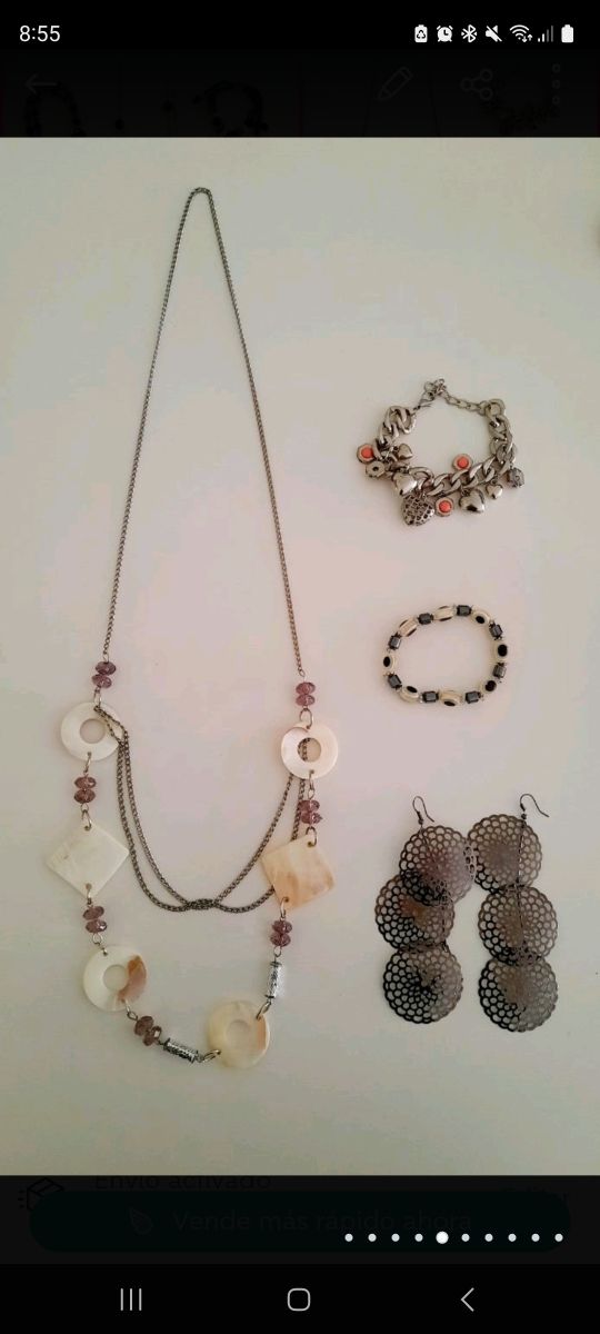 5 CONJUNTOS DE BISUTERIA