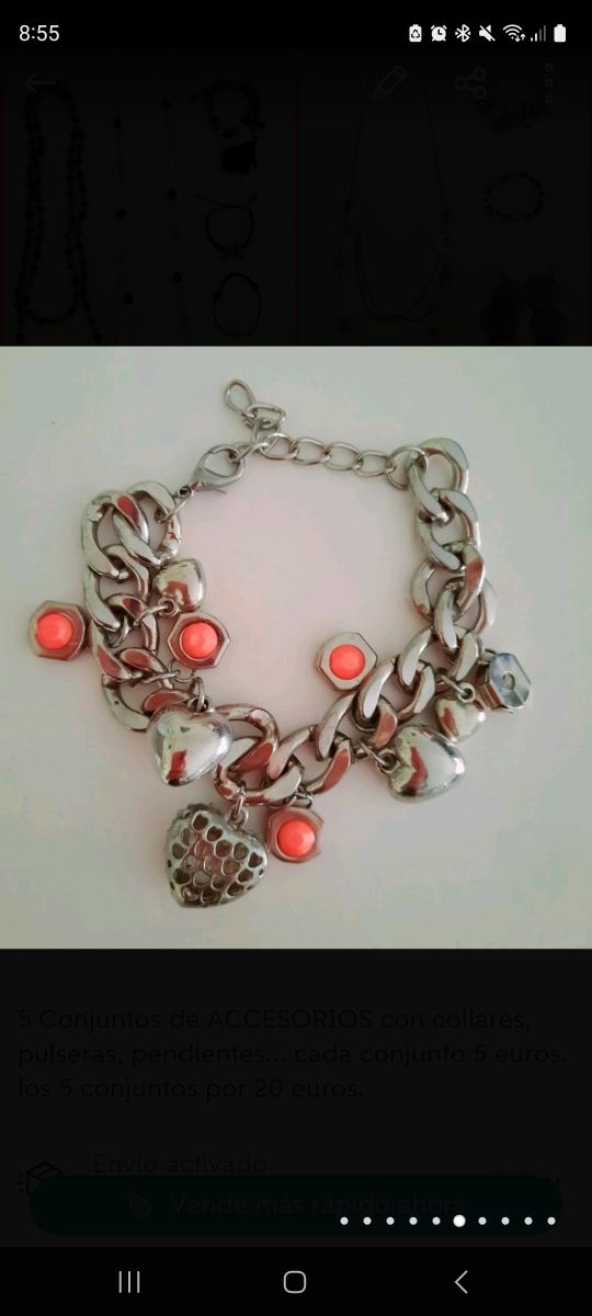 5 CONJUNTOS DE BISUTERIA