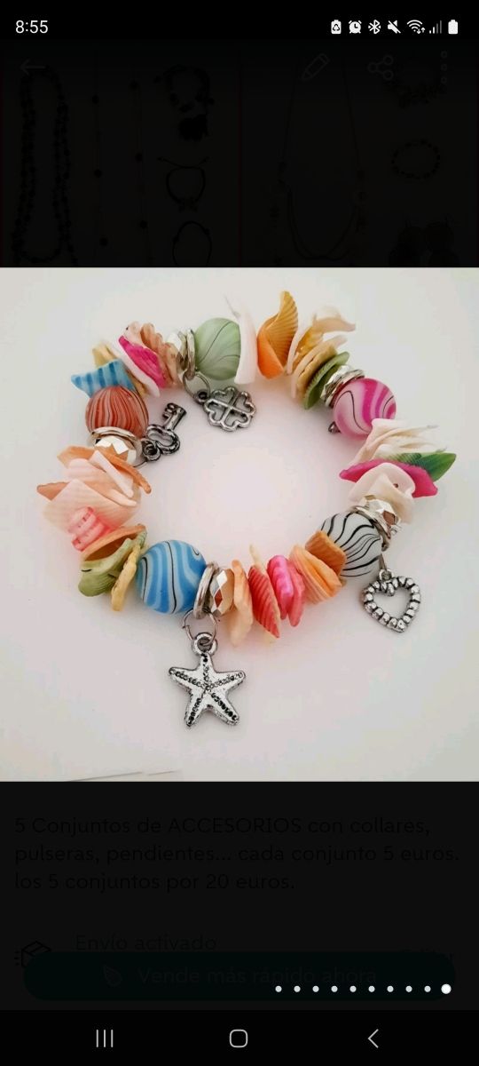 5 CONJUNTOS DE BISUTERIA