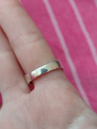 anillo sello plata unisex