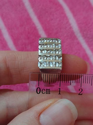 anillo sello plata unisex