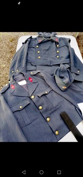 Antiguo Uniforme militar Ejército Aire España 