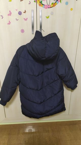 Chaqueta larga acolchada