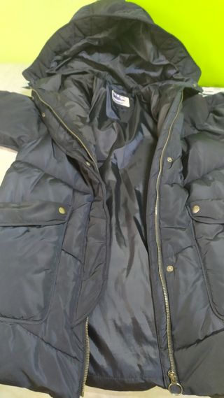 Chaqueta larga acolchada