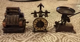 Temperino in metallo collezione forma di orologio